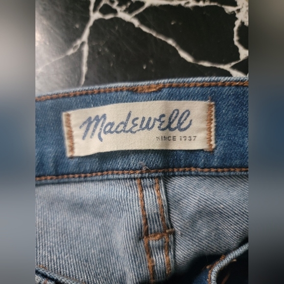 Madewell Blue Skinny Jeans Sleek Fit - Picture 6 of 8